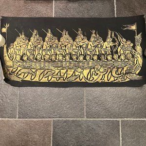 Embossed original artwork